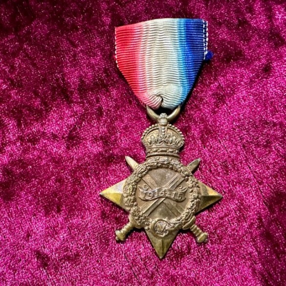WW1 1914: 15 Star Medal 1